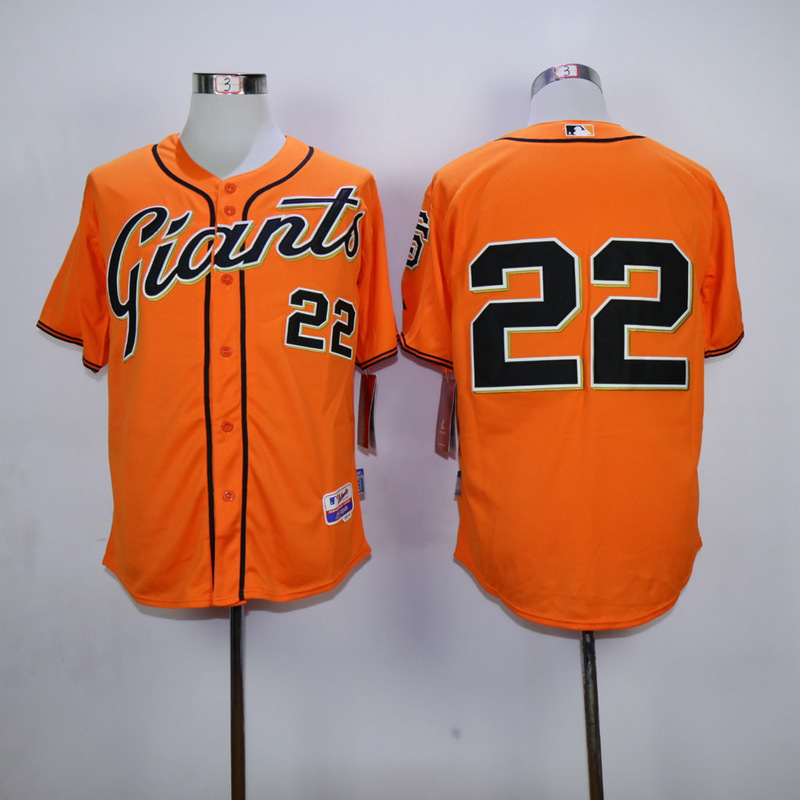 Men San Francisco Giants #22 Clark Orange MLB Jerseys